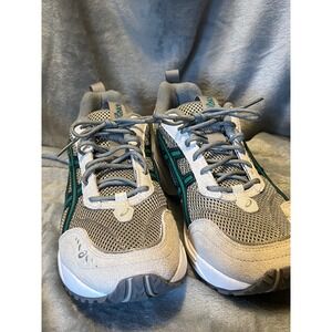 ASICS Gel 1090 v2 Sneakers Mens US 9.5 Gray Green Running Trail Shoes